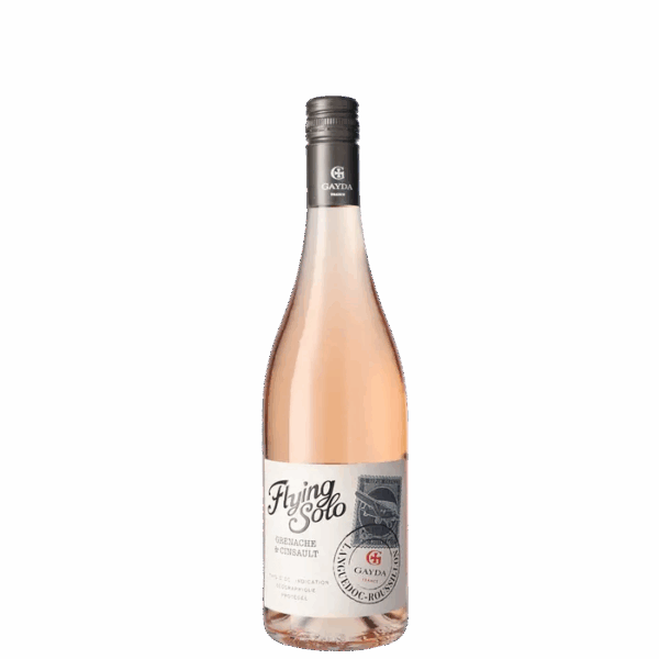 01330001_domaine_gayda_flying_solo_ros_nw_1 Domaine Gayda Flying Solo Rosé