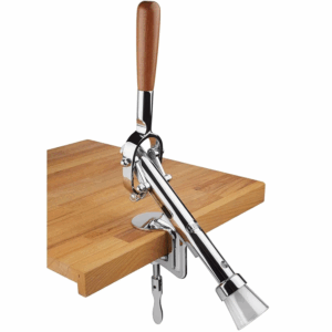 Kurkentrekker tafelmodel - messing en hout