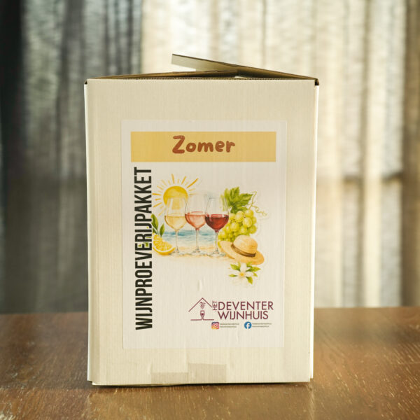 Wijnproeverijpakket "Zomer"