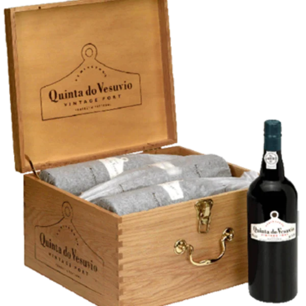 Coffret met 6 fl. Quinta do Vesuvio 2006 Vintage Port