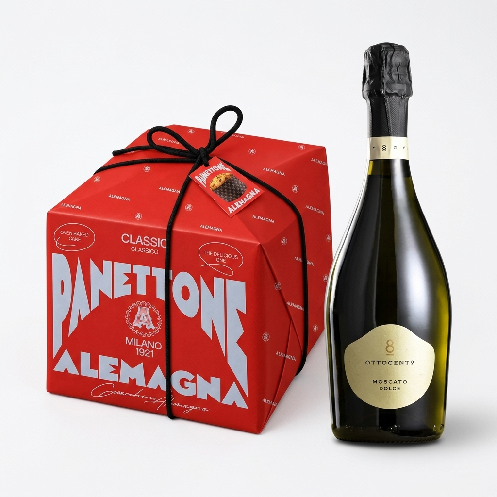 Geschenk Panettone met Moscato