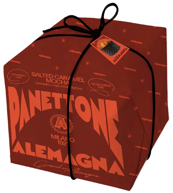 Alemagna Salted Caramel & Mocha Panettone 750 g